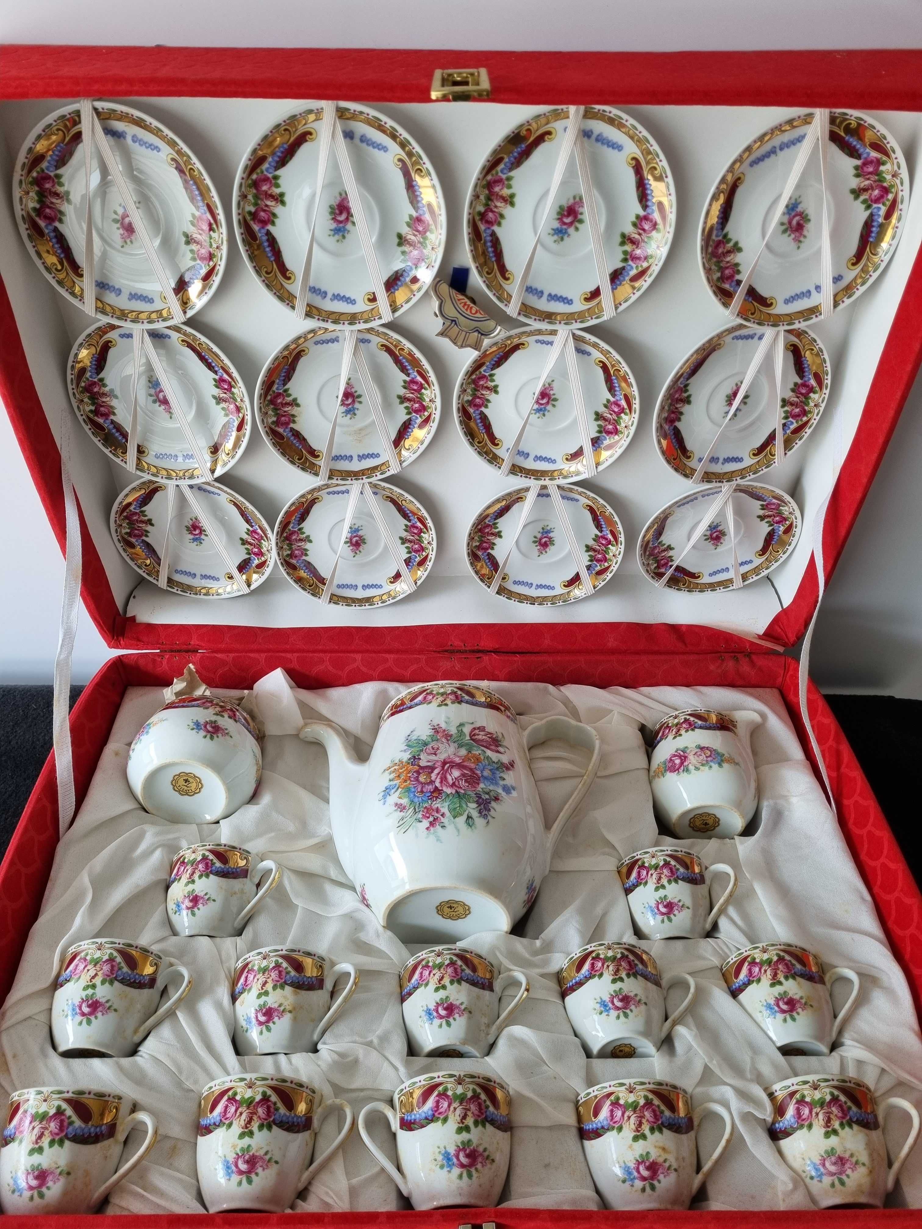 Serviço chá/café novo Porcelana Limoges Vizavi (novo)