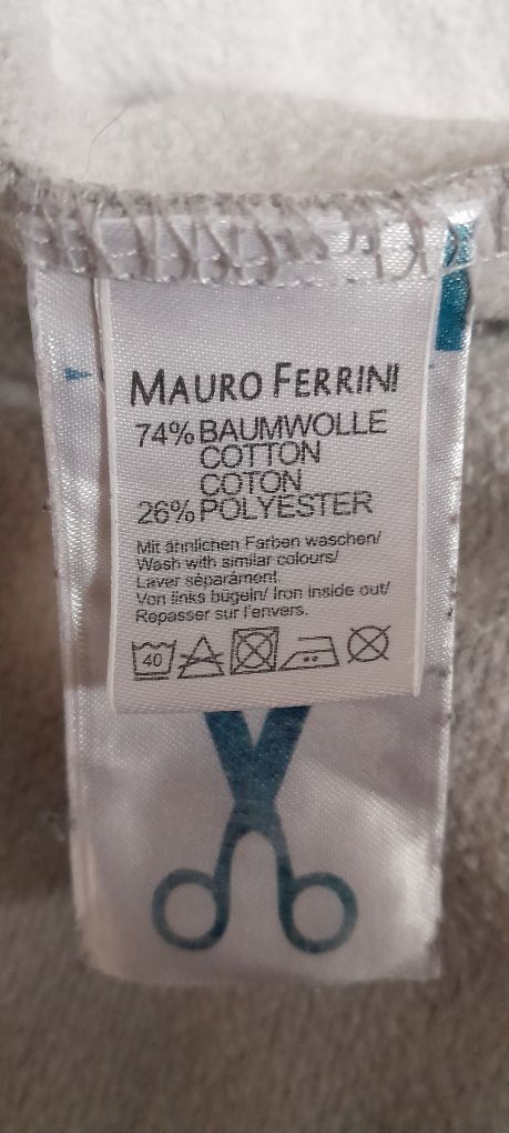 Bluza z długim kominem Mauro Ferrini unisex