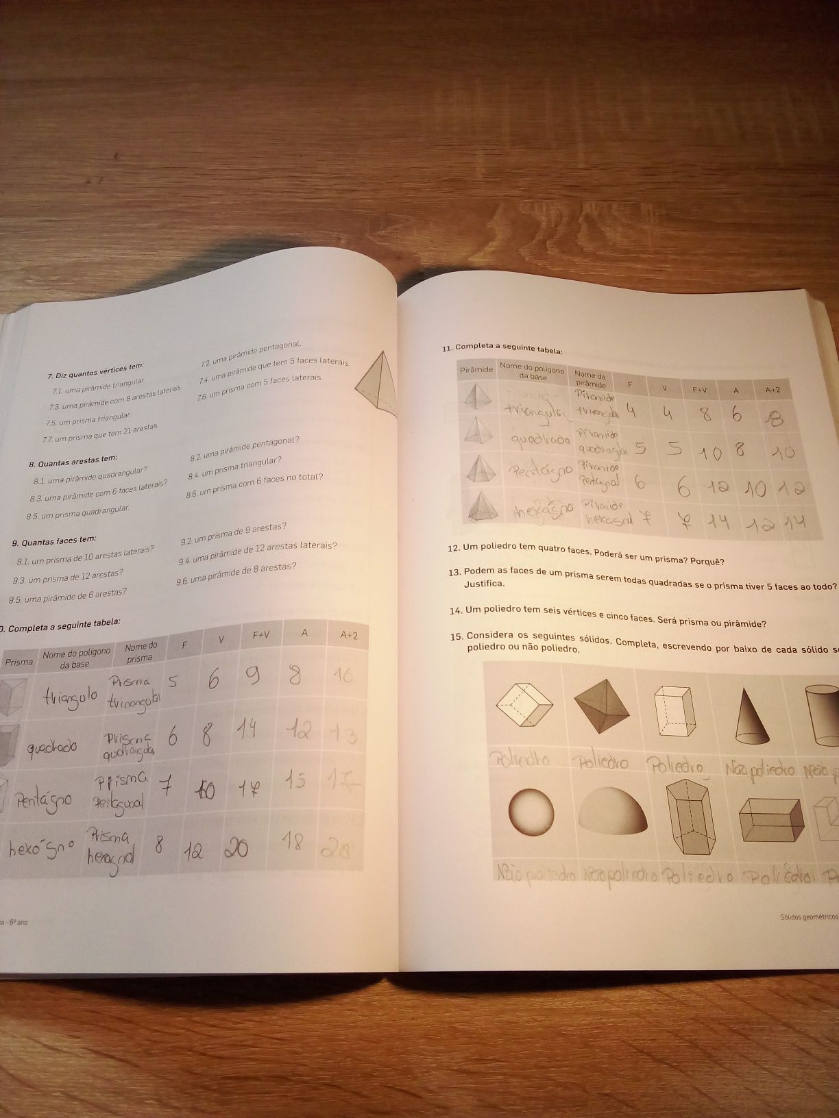 Livro de revisões matemática 6 ano