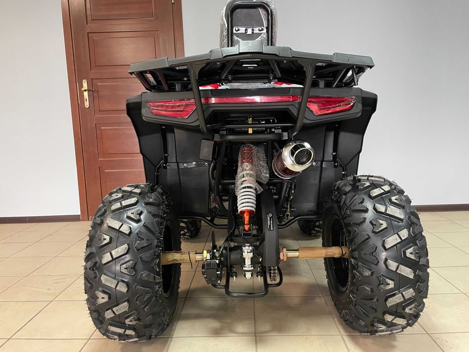 DUŻY QUAD 250cc Pelikan Nero Wyciągarka hak alufelgi LEDY raty dostawa