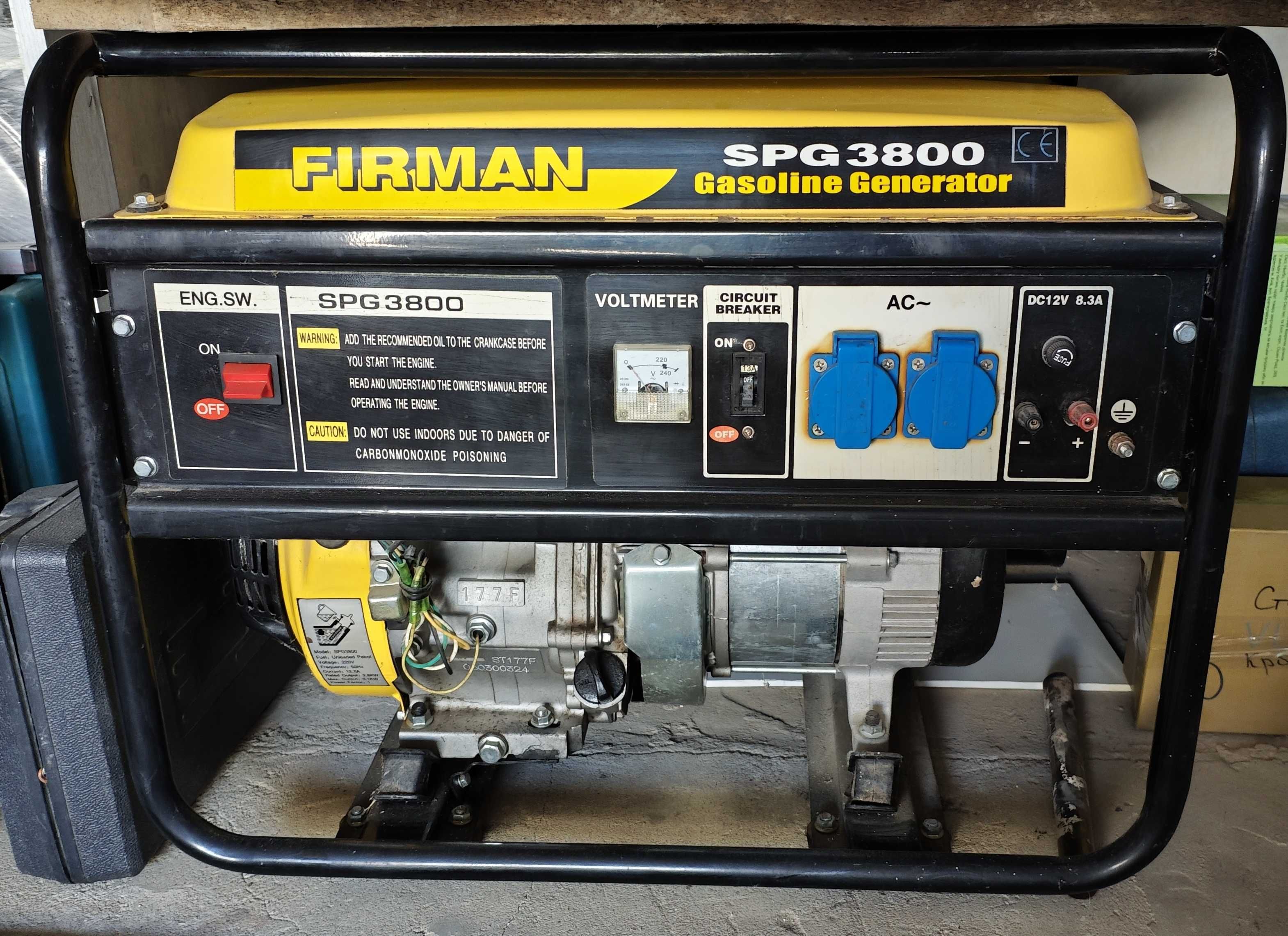 Бензиновий генератор Firman FPG 3800
