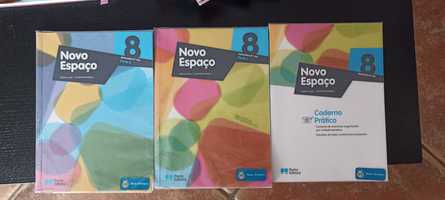 Manual e Caderno de atividades - Novo Espaço 8