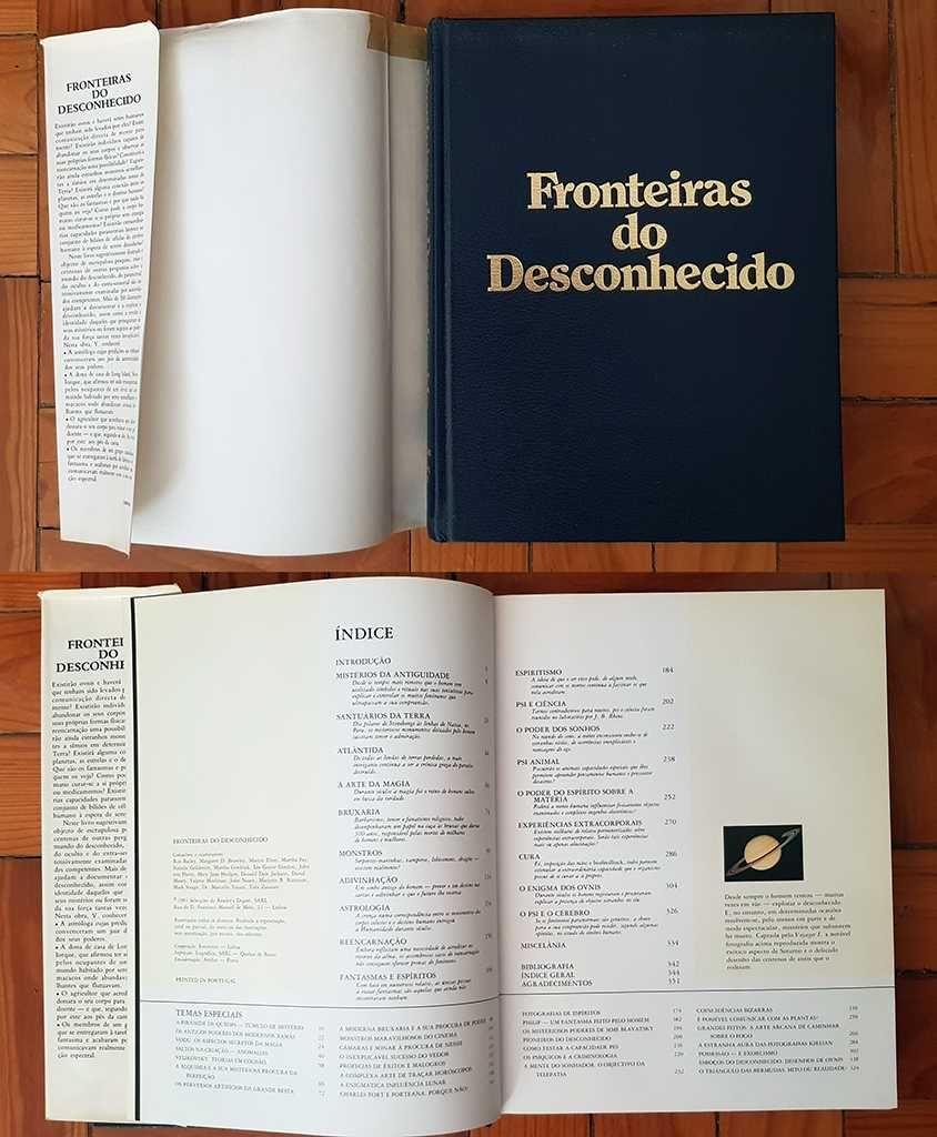 Fronteiras do Desconhecido - ilustrado e capa dura