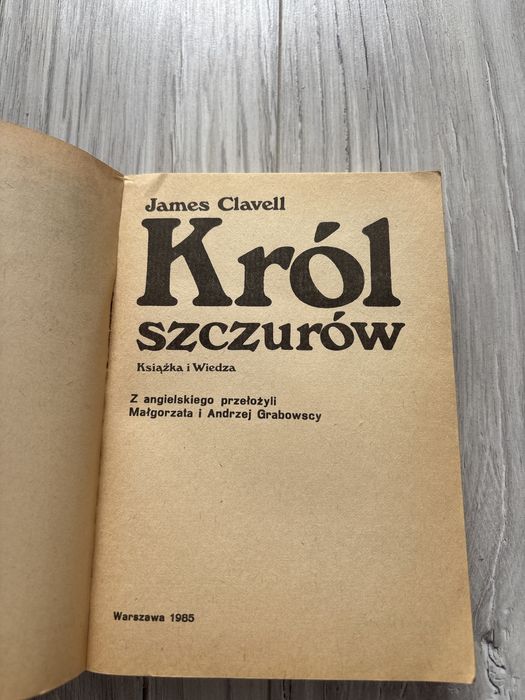 J. Clavell Król szczurów