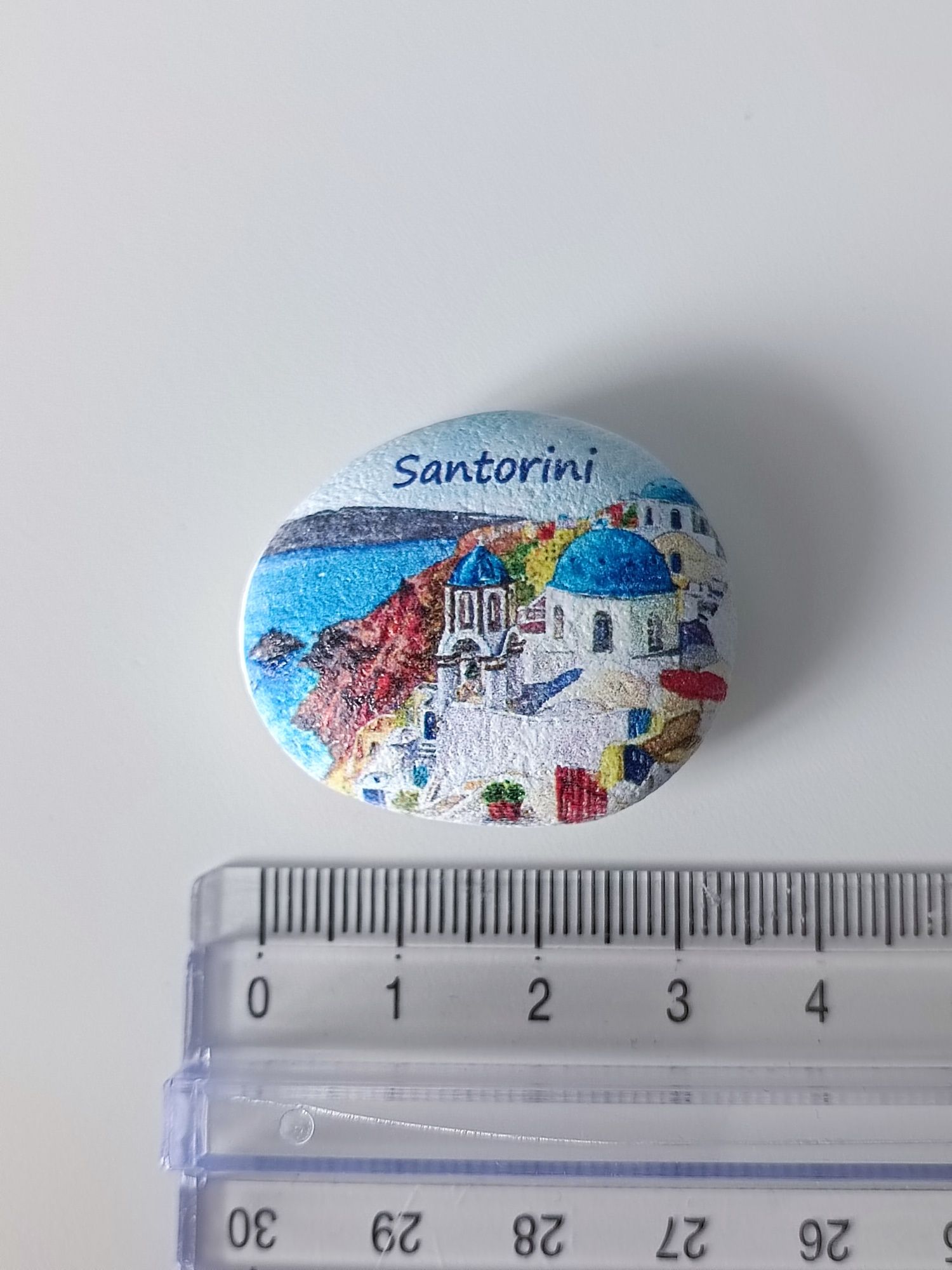 Nowy magnes na lodówkę Santorini Grecja