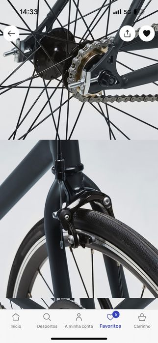 Avanço para bicicleta 60mm