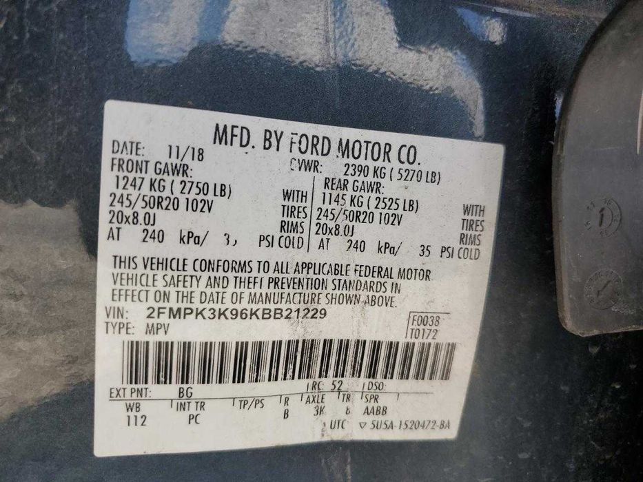 FORD EDGE Titanium 2019