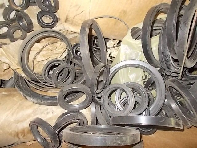 Сальник резиновий з пружинкою Д25-105мм.