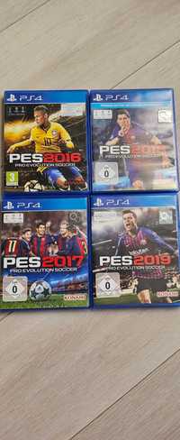 Gry na PS4 PES i inne