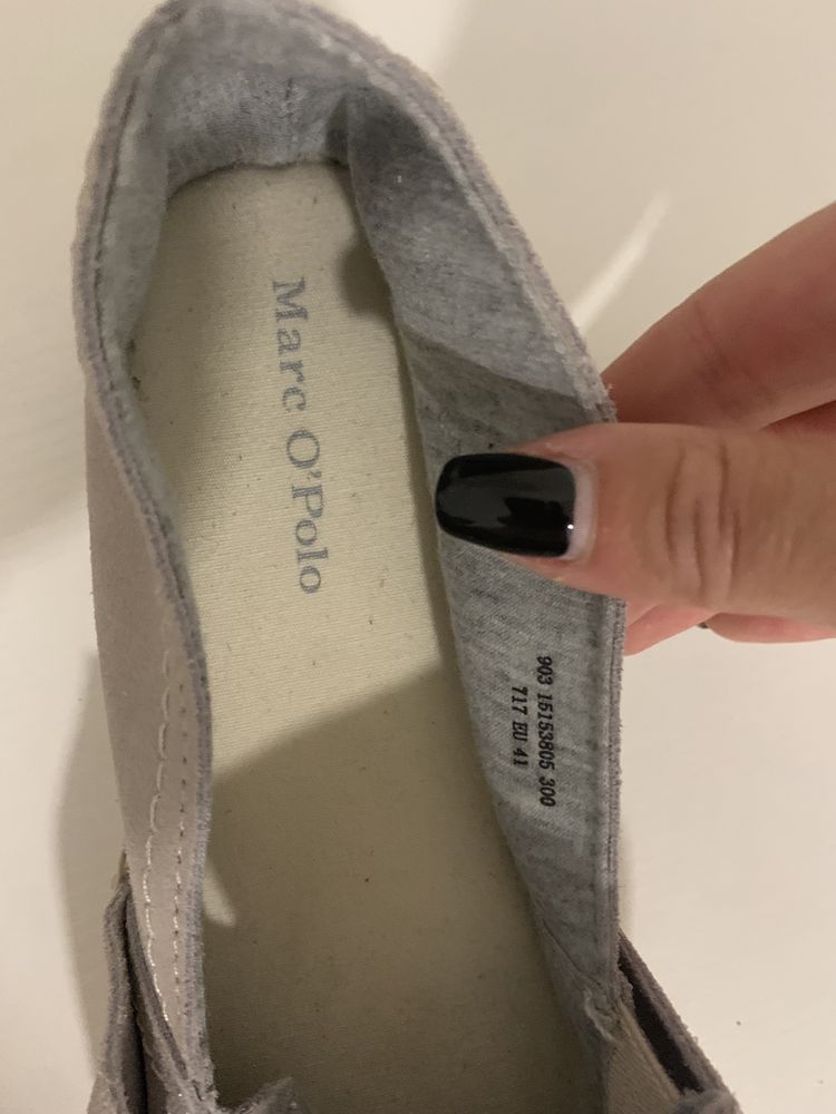 Espadryle Marco O’polo skóra naturalna rozmiar 41