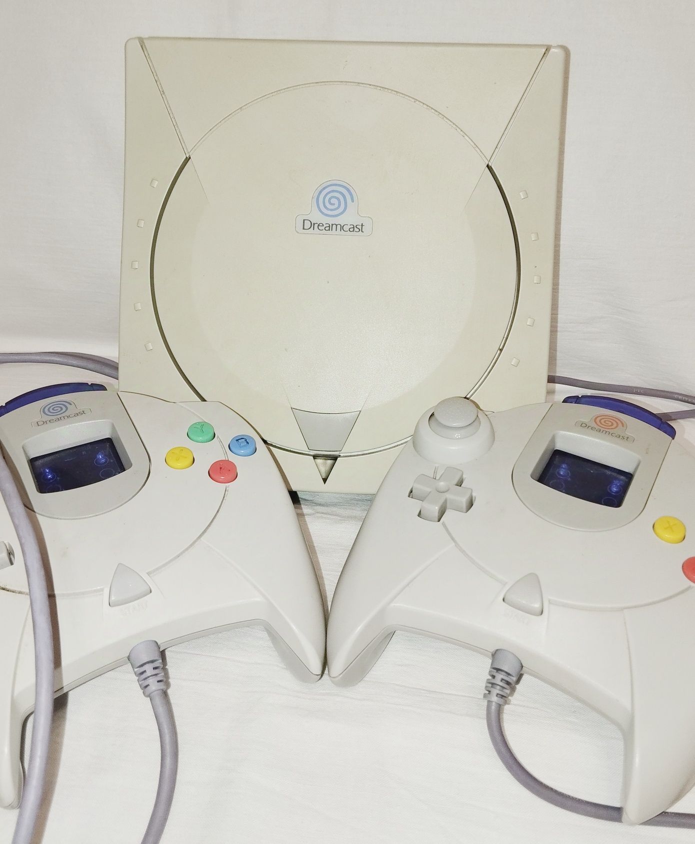 Sega DreamCast ігрова консоль, з дисками