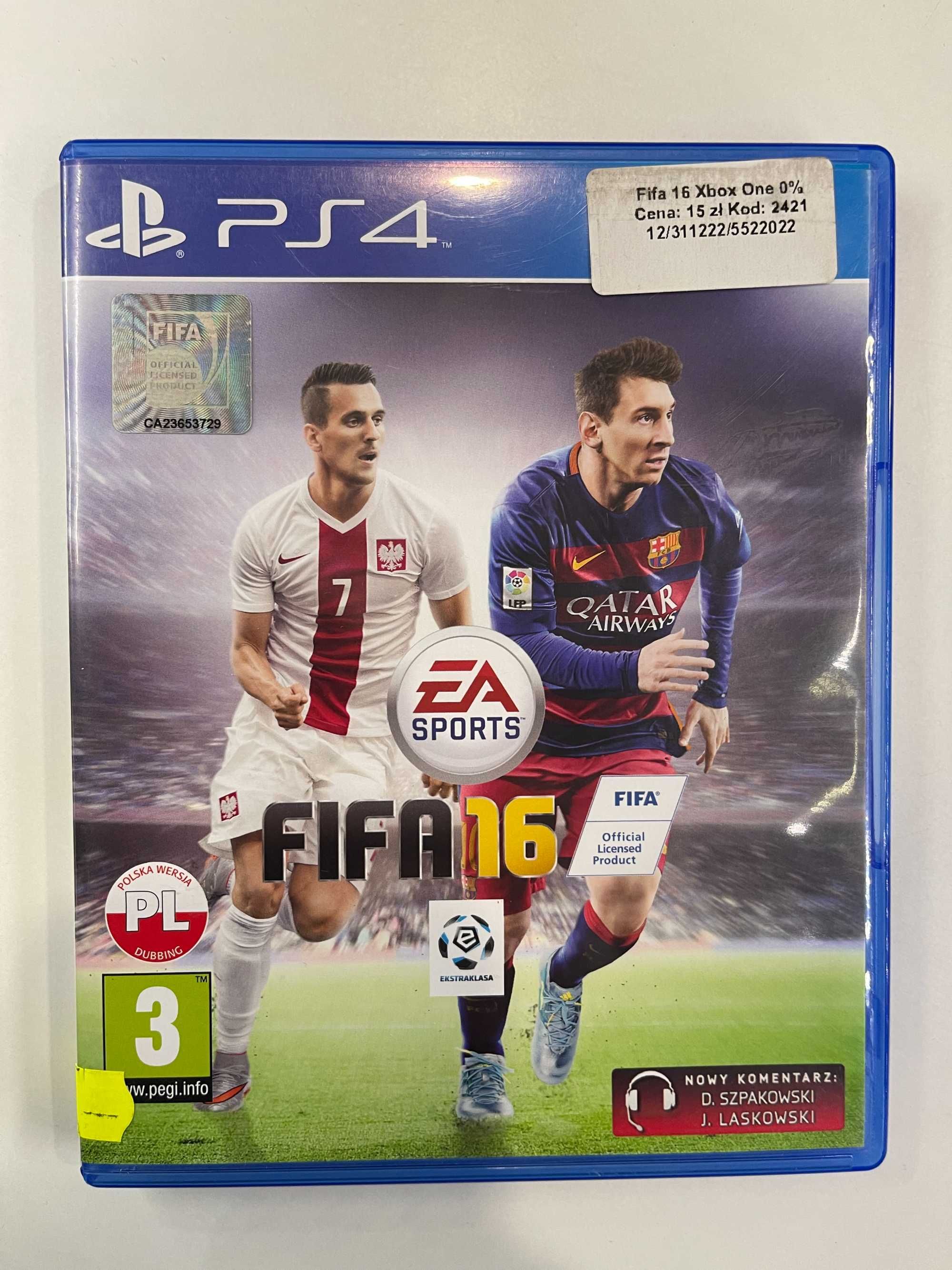 Gra Fifa 16 PS4 Playstation 4