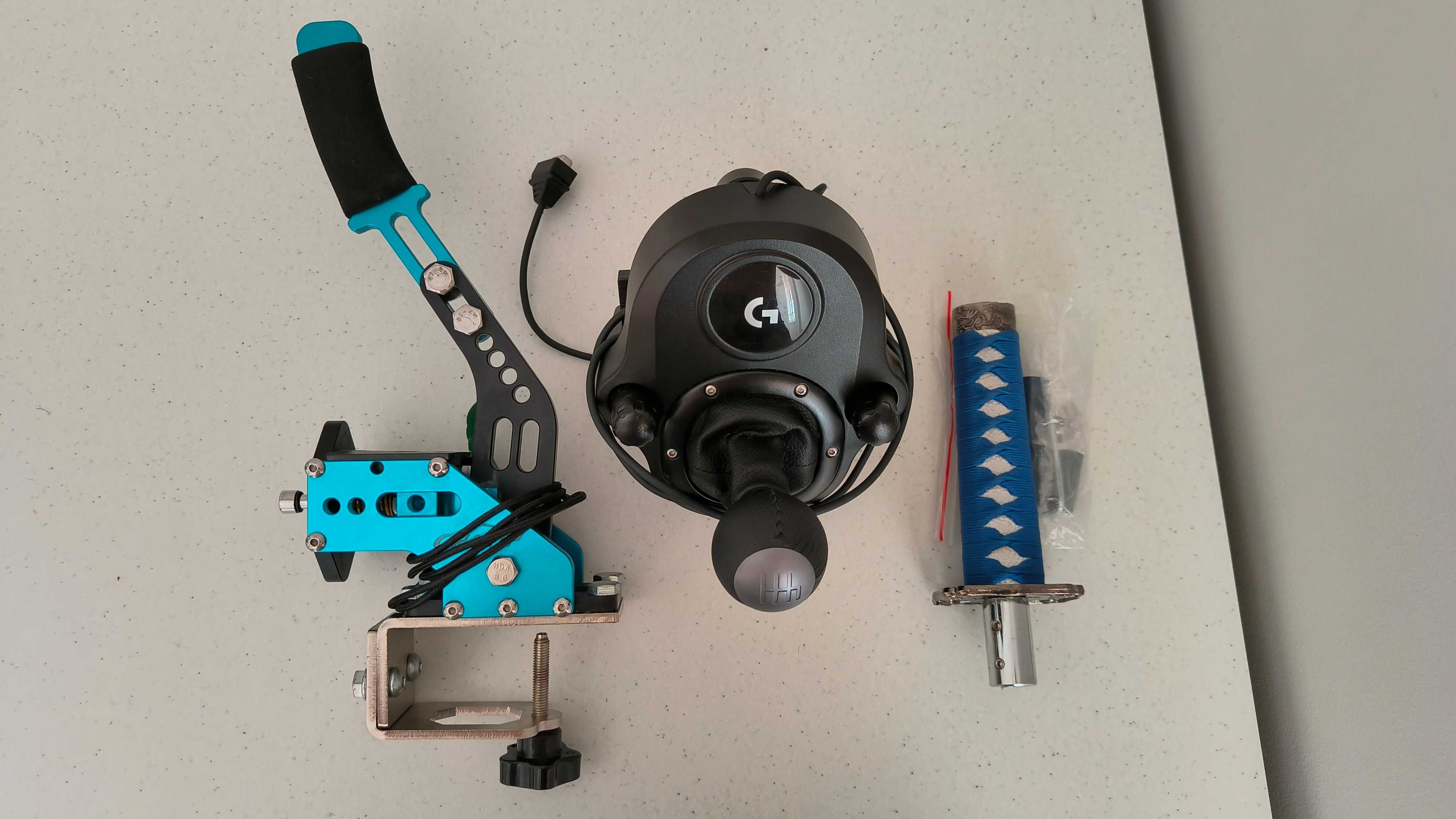 Volante G29 C/ Force Shifter e HandBrake