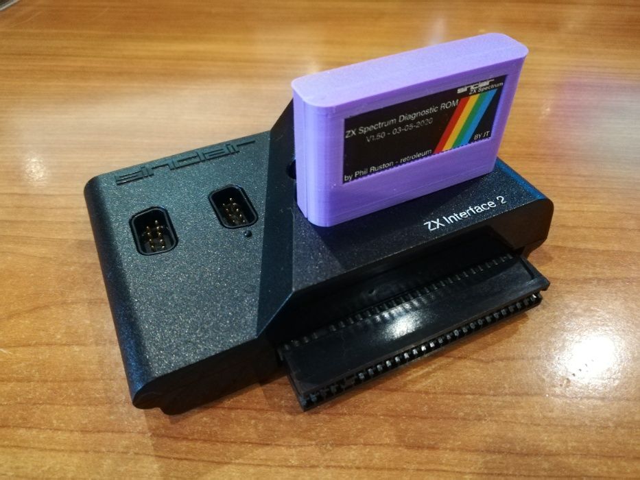 Cartridge ROM Diagnostico para spectrum interface 2/compatível