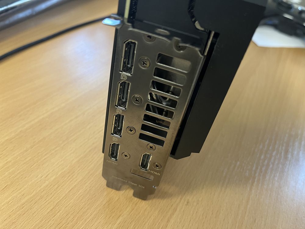 Топова відеокарта Asus ROG Strix RTX3080ti 12гб