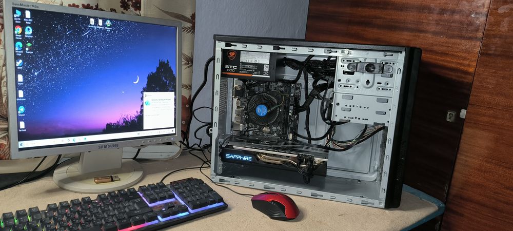 Игровой ПК рх 580 8 Гб