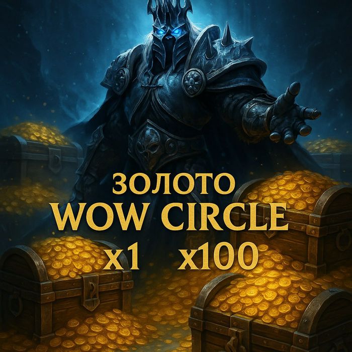 Золото WoW Circle x1 3.3.5a . X100 Gold