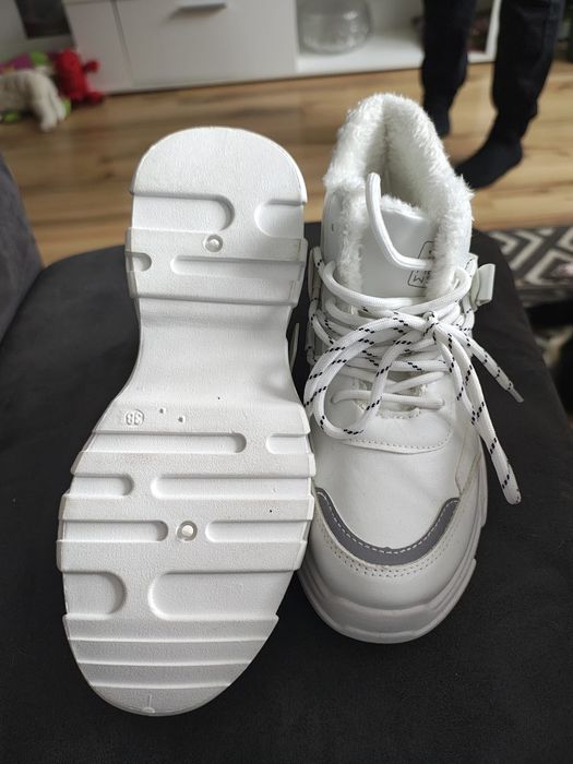 Buty adidasy ocieplane