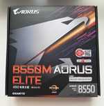 Материнська плата Gigabyte B550M AORUS ELITE (sAM4, AMD B550)