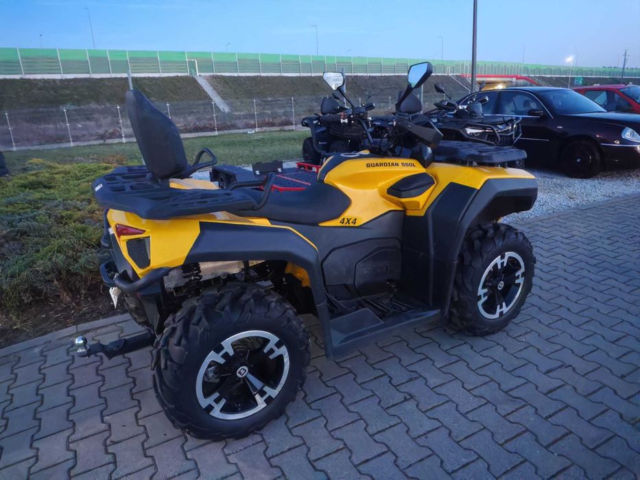CF MOTO 550 HISUN 2025 Guardian 550L Eps 4x4 400 km Raty 0% 50/50