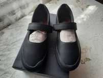 Фирменные туфли Clarks для девочки натуральная кожа. Оригинал