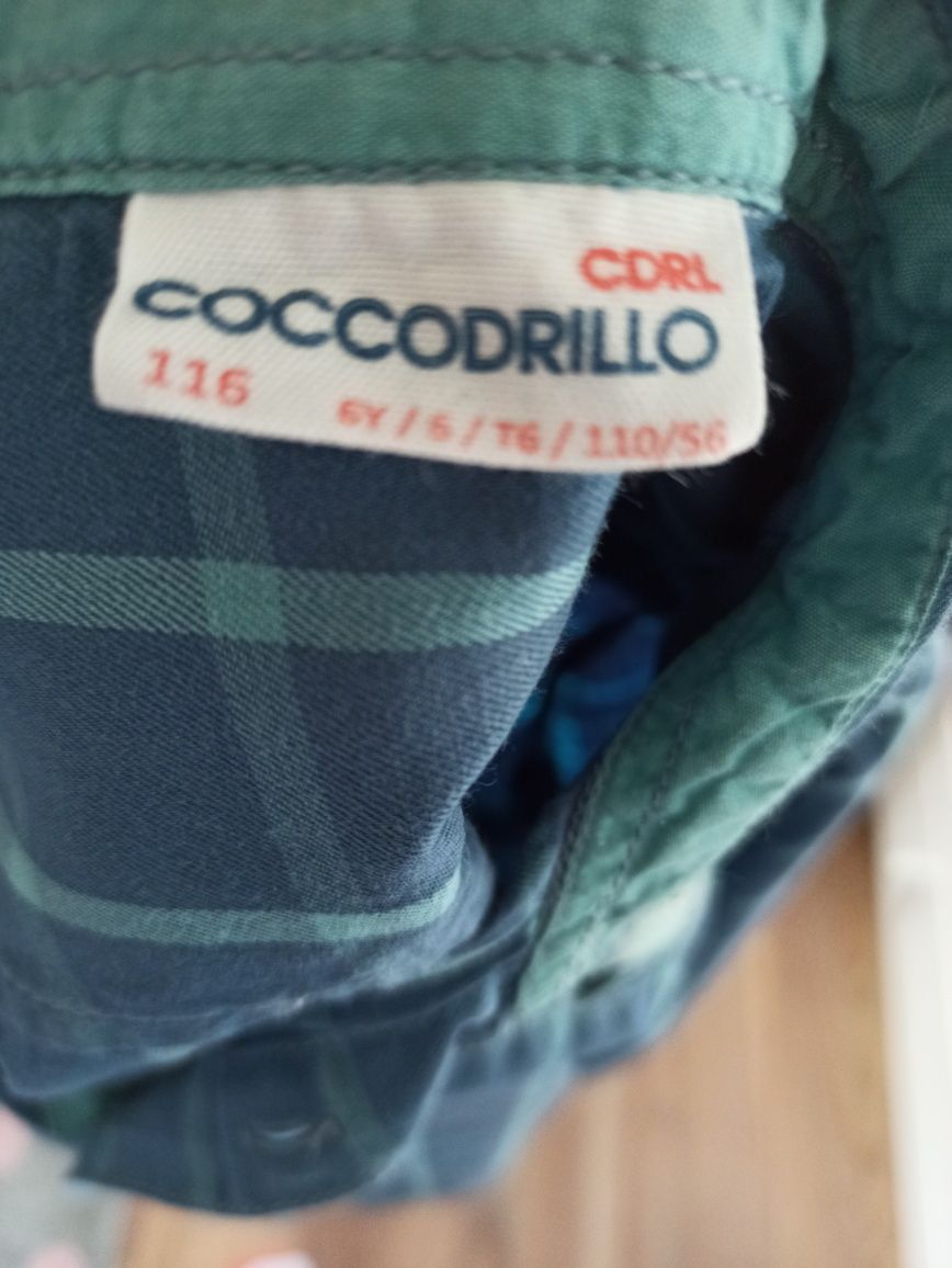 Koszula z długim rękawem Coccodrillo swobodna elegancja