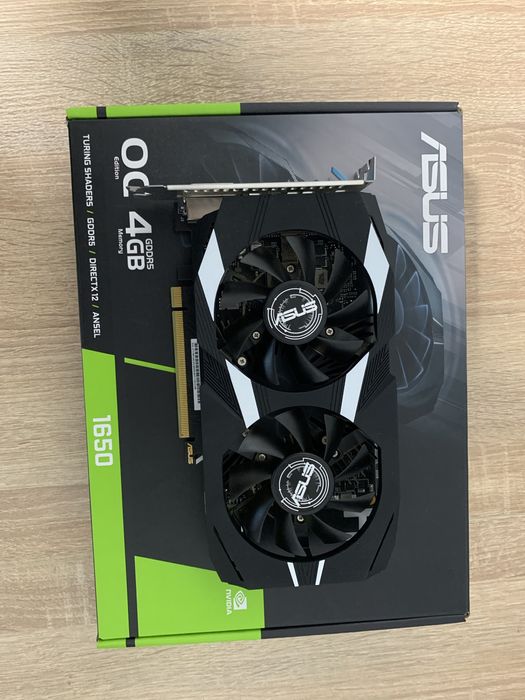 Відеокарта Asus GTX 1650 4gb
