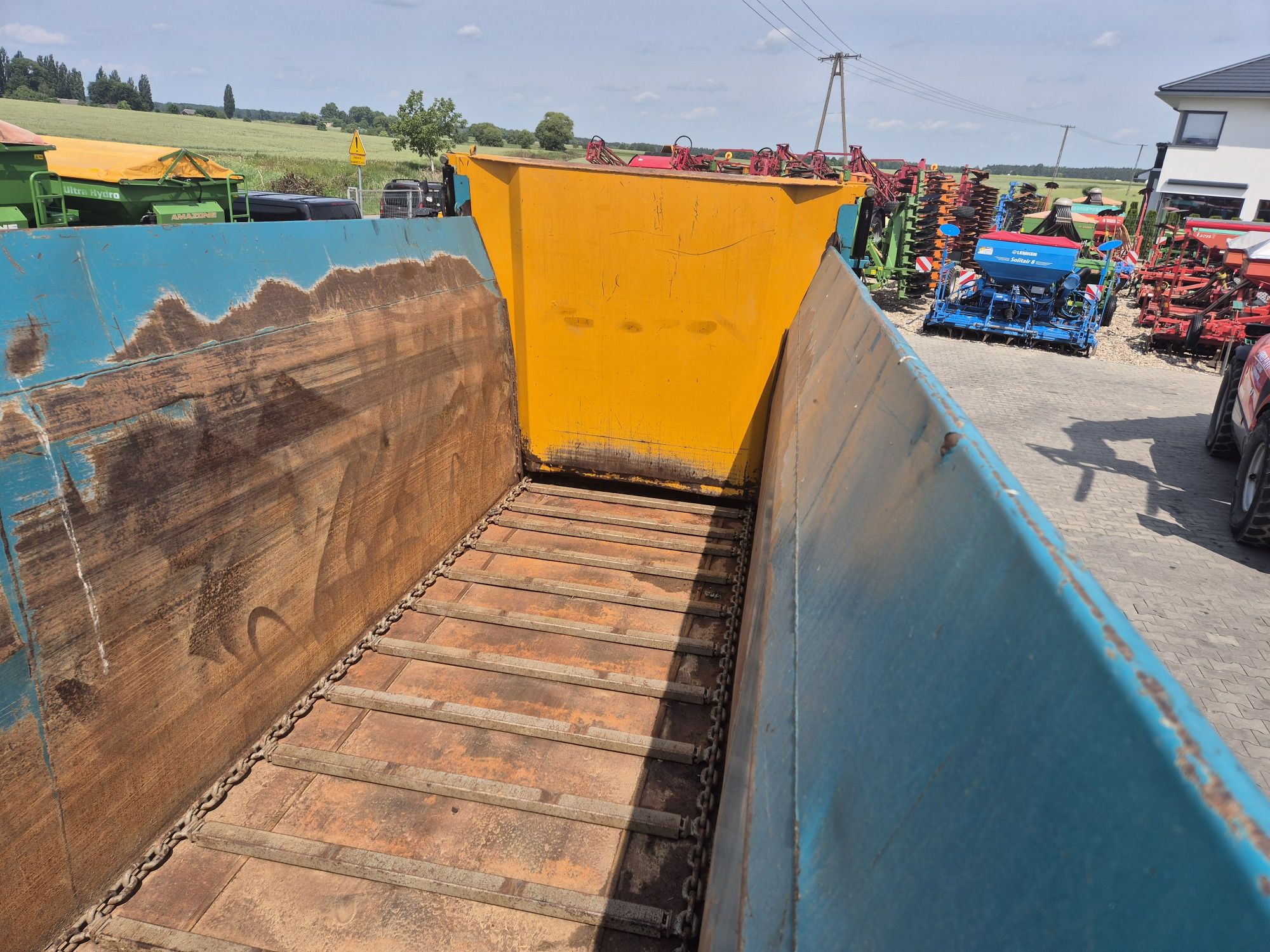 Rozrzutnik Obornika Rolland 6820 RollForce 20m3 Talerze do Wapna