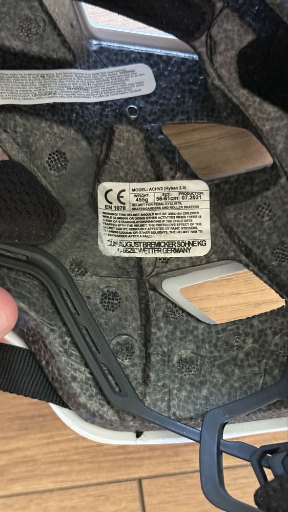 Велошолом Abus Hyban 2.0