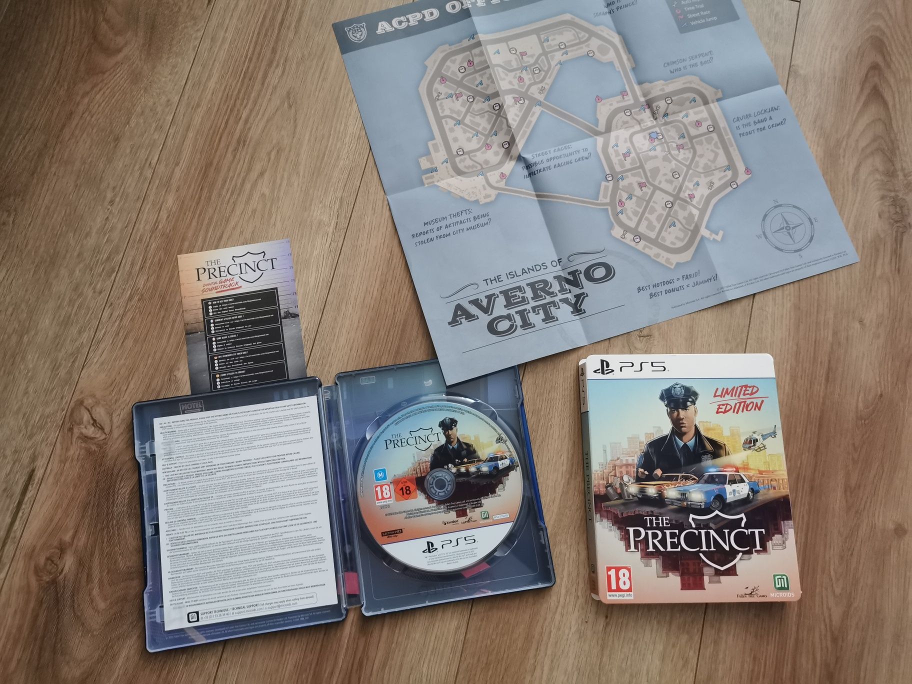 The Precinct Limited Edition PS5 PL Idealna jak Nowa