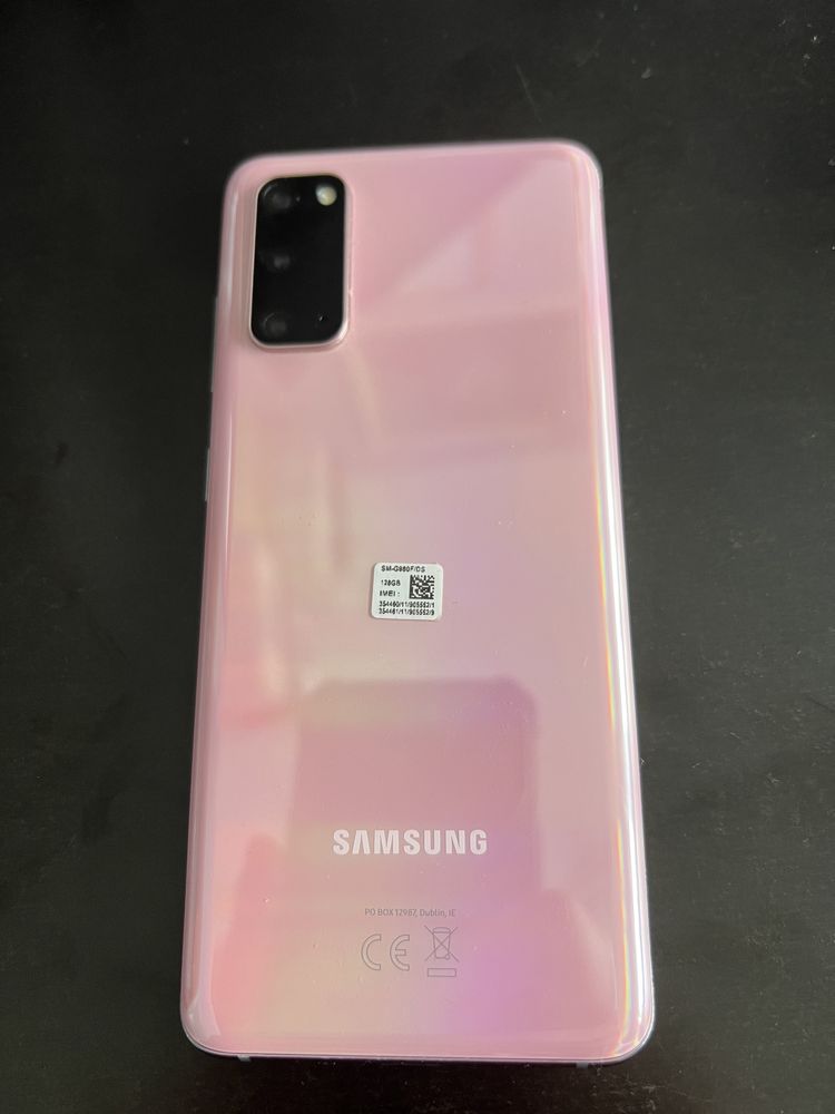 Samsung Galaxy s20 różowy pink