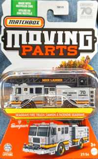 Matchbox Seagrave Fire Truck Moving Parts W