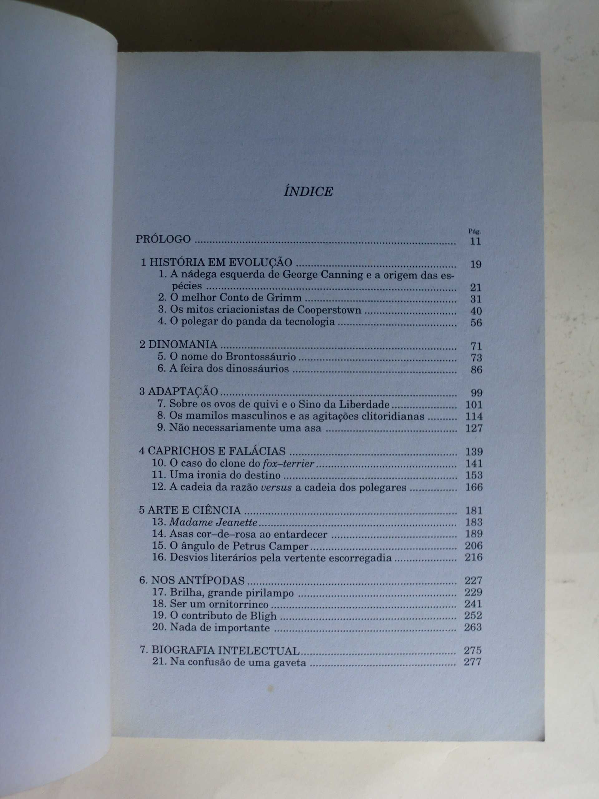 A Feira dos Dinossáurios
de Stephen Jay Gould