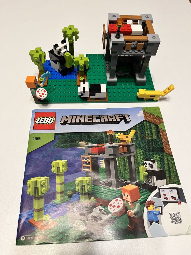 Lego Minecraft 21158 żłobek dla pand