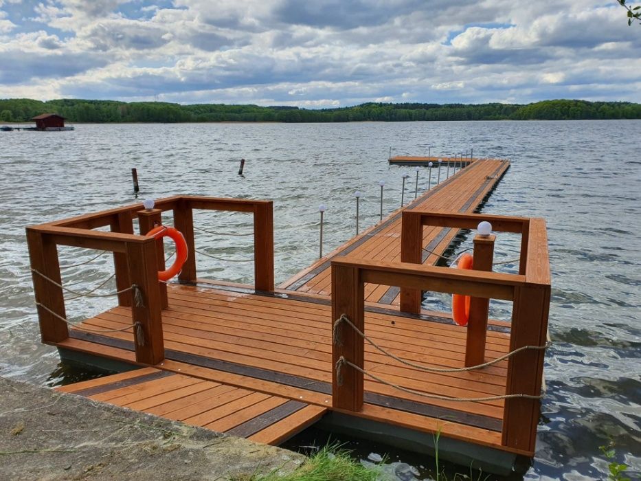 Pomost Pływający Platforma Wyspa Rower wodny molo Pomosty Pływające