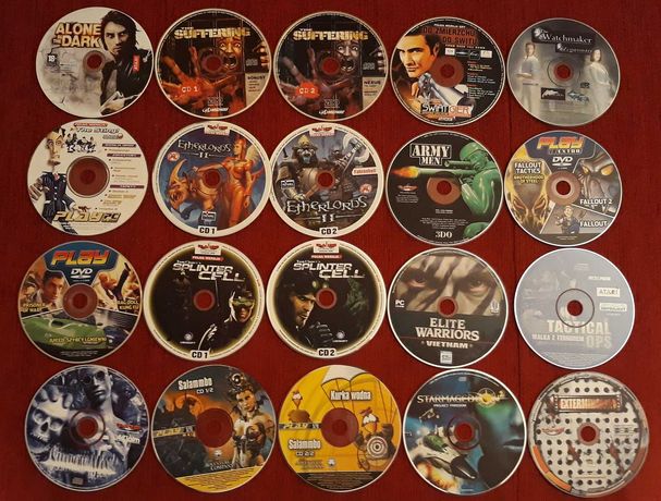 100 gier PC - Ace Ventura, Homeworld, MK4, SoF, Sting, Shadow Man