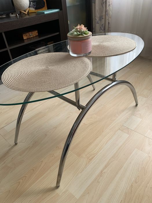 Стіл, столик барний, кухонний, письмовий, скляний