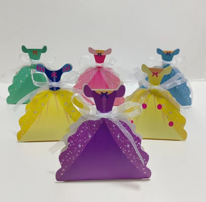 Подарункові коробочки принцеси 12 шт