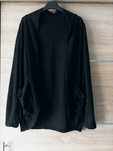 Infinity, sweter kardigan oversize XS czarny