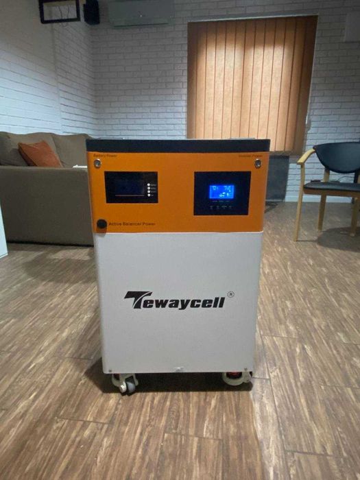 Система енергозабезпечення Tewaycell, LiFePO4, 5.12 кВт/год, 5 кВт інв