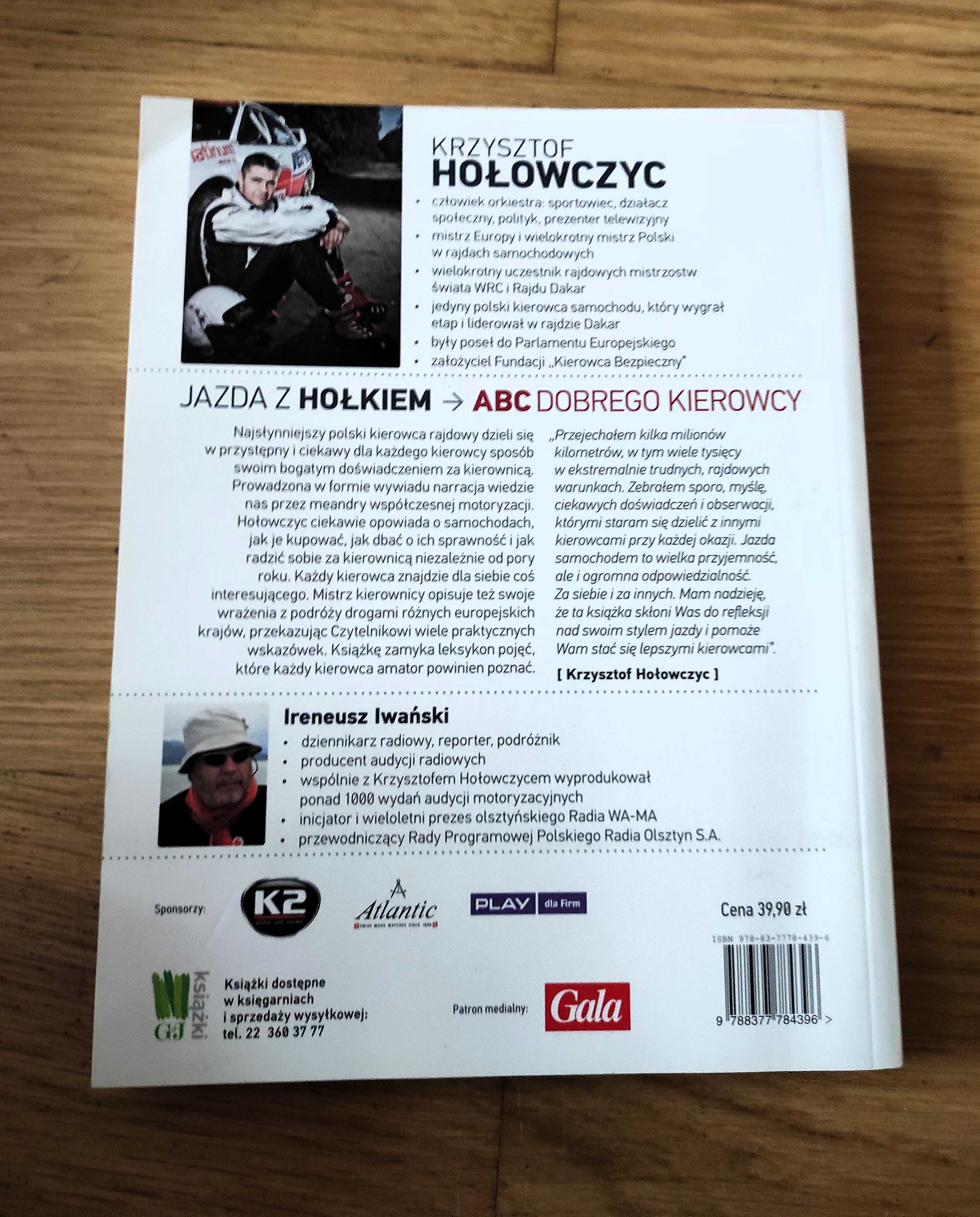 Jazda z Hołkiem Abc dobrego kierowcy Krzysztof Hołowczyc nowa