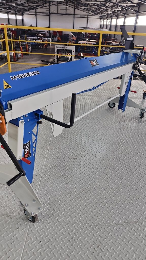 2m Zaginarka Giętarka Wyginarka Zginarka do blachy dekarska M40x2200