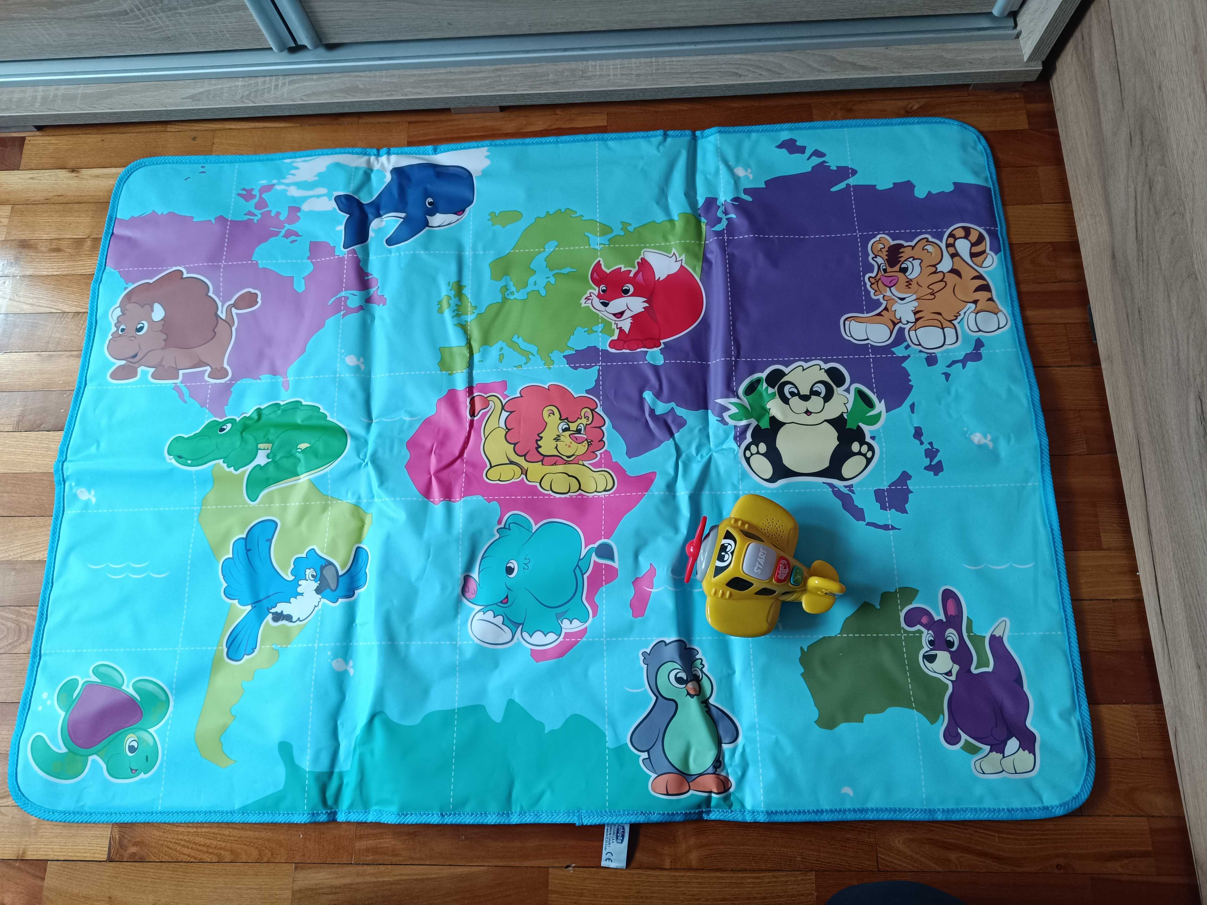 Chicco edu4you samolot mata edukacyjna baw się i koduj