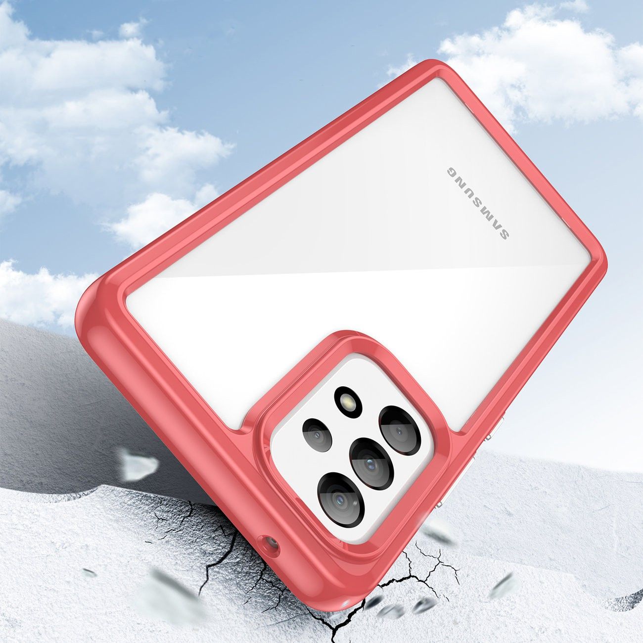 Etui Outer Space do Samsung Galaxy A53 5G Red
