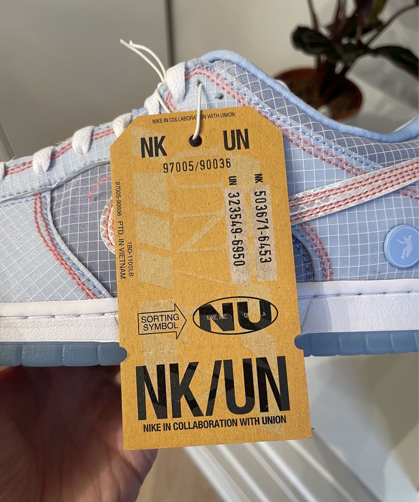 Buty Nike Dunk Low Union Argon 45 (11US)