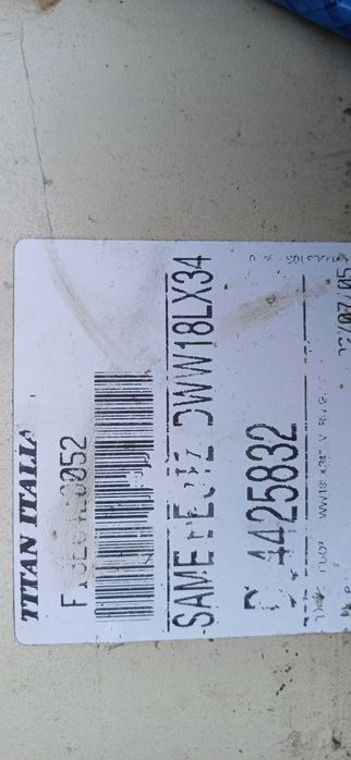 Felga stalowa Deutz