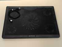 Podstawka chłodząca pod laptop 17 cali MODECOM Silent + kabel