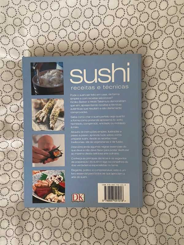 Livro Sushi - Receitas e Técnicas