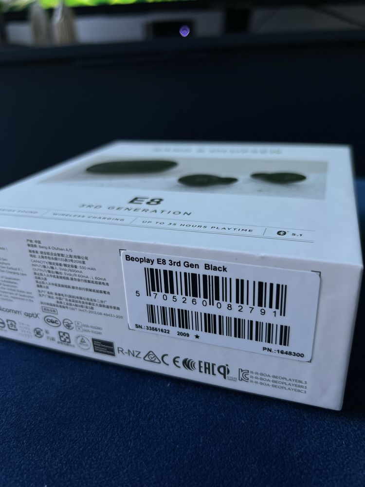 Sluchawki Bang&Olufsen e8 3rd