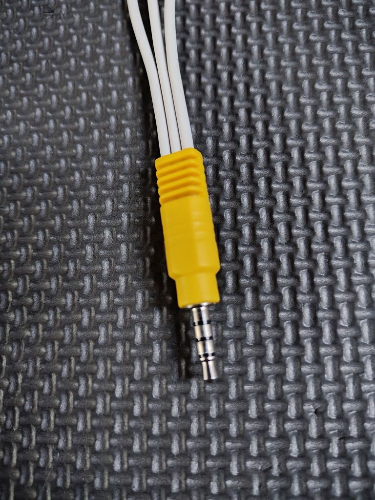 Przejściówka Jack 3.5mm na RCA x3 chinch audio video, rozdzielacz